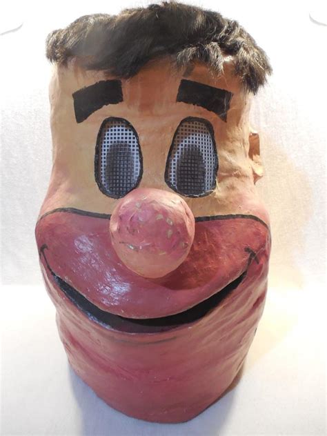 Flintstones Fred Flintstone Paper Mache Mascot Costume Head 1848575268