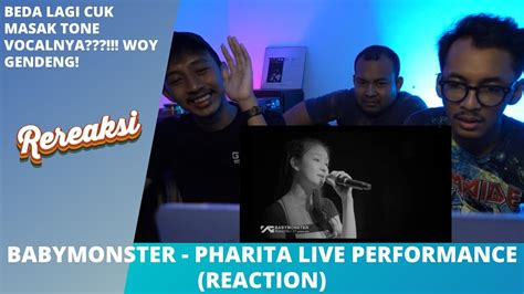 BABYMONSTER PHARITA LIVE PERFORMANCE REACTION YouTube