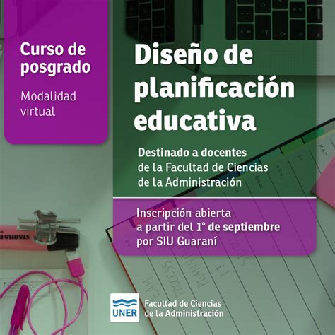 Curso De Posgrado “diseño De Planificación Educativa” Facultad De