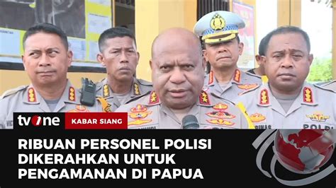 Polda Papua Siagakan 2 000 Personel Amankan Malam Tahun Baru Kabar