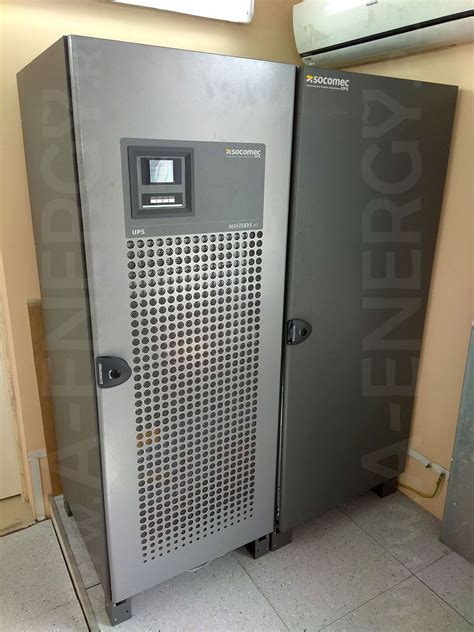Поставка ИБП Socomec Masterys 120кВА для медицинского центра г. Лобня