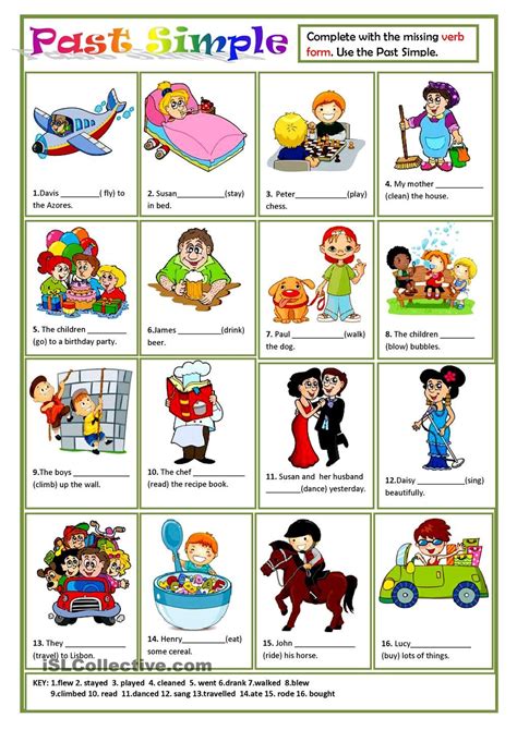 Past Simple Children