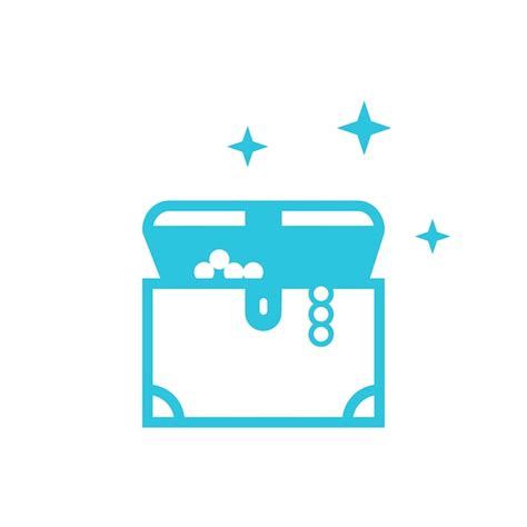 Premium Vector Treasure Chest Icon From Blue Icon Set