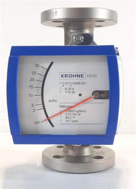 KROHNE 1 150 H250 RR Variable Area Flow Meter H250