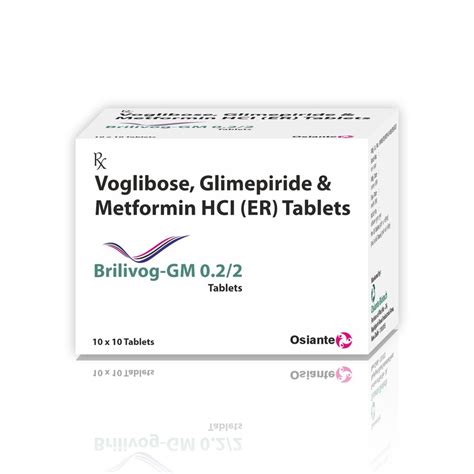 Voglibose Glimepiride And Metformin Hydrochloride Sustained Release