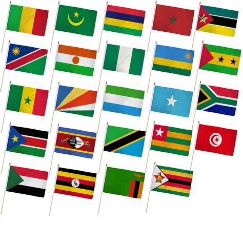 Flags Of African Countries With Names