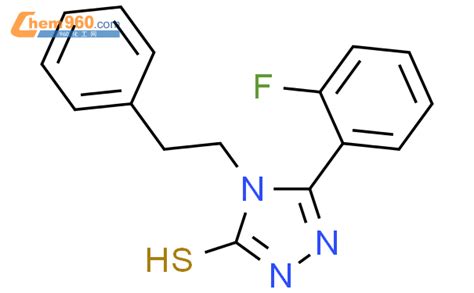 522624 38 0 5 2 Fluoro Phenyl 4 Phenethyl 4H 1 2 4 Triazole 3