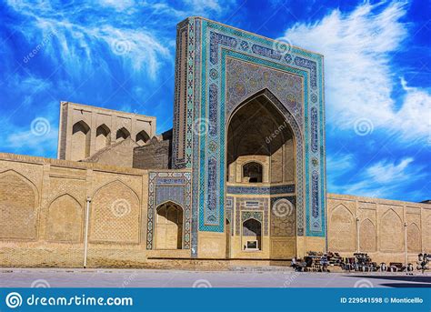 Architecture of Historic Centre of Bukhara Uzbekistan Editorial Stock Photo - Image of silk ...