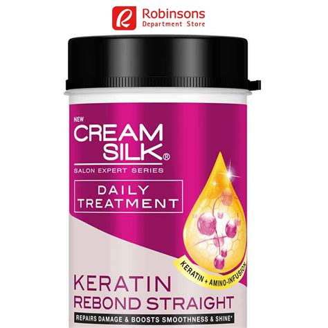 Cream Silk Treatment Keratin Rebond Straight 650ml Shopee Philippines
