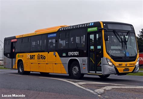 Novos Nibus Para O Brt Do Rio De Janeiro J Est O A Caminho