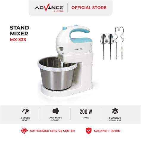 Jual Advance Mx Stand Mixer In Watt Liter Free Pengocok