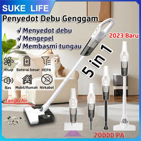 Jual Populer Vacuum 5 IN 1 Cleaner Handheld Portable Strong Penyedot