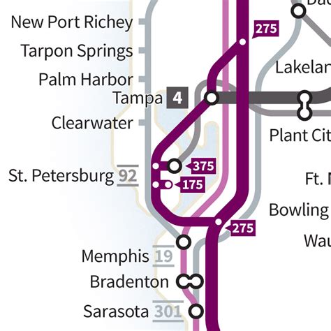 Highways of the USA – Florida – Transit Maps Store