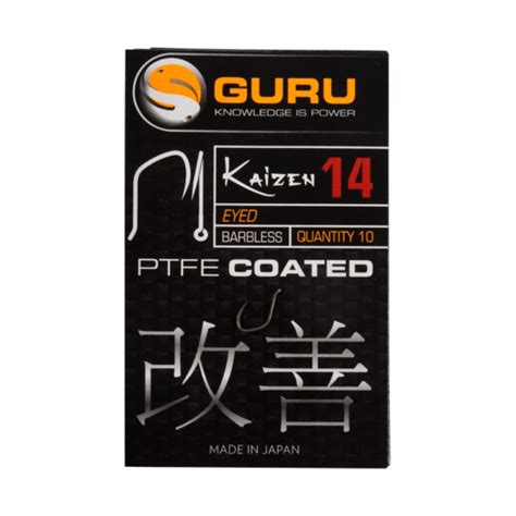 GURU KAIZEN BARBLESS EYED SZ 16 Carp Hunter