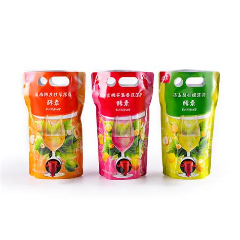 China Custom Bag In Box Juice Bag Stand Up Pouch Wine Dispenser ...