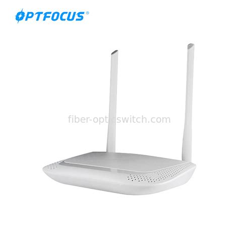 Xpon Optical Network Unit 1GE 1FE 1POTS WiFi FTTH EPON ONU 20km Distance