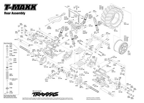 Exploded View T Maxx Classic Rear Part Astra