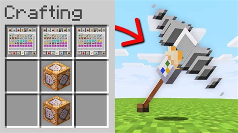 Minecraft But You Can Craft Creative Mode Items YouTube