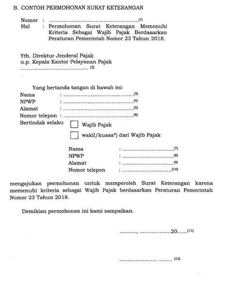 Detail Surat Kuasa Pelaporan Pajak Koleksi Nomer