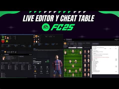 Como Instalar Live Editor Y Cheat Table Para Fc Tu Youtube