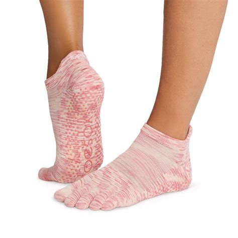 Full Toe Low Rise Tec Grip Socks Toesox Tavi Vooray