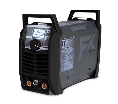 Soldador Inv MMA TIG 200A 110 220V SWEISS SKYARC 2050 FX TITANIUM