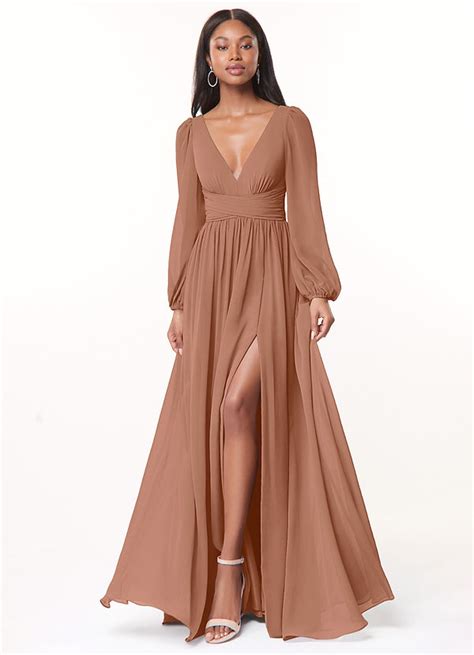 Azazie Norah Bronzer Bridesmaid Dresses Azazie CA