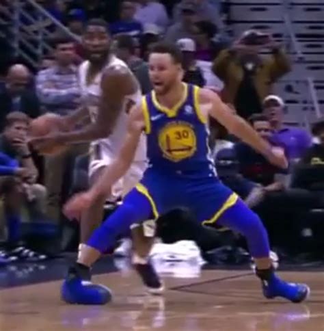 Steph Currys Nasty Ankle Injury Rnba