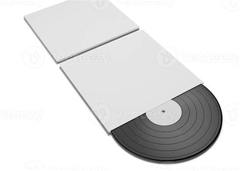 Music Vinyl And Record Label Disc Mockup Png