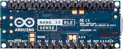 ARD NANO 33BLESH Arduino Nano 33 BLE Sense NRF52840 With Header At