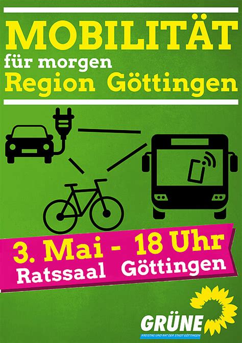 GRÜNE Göttingen Mobilität für morgen in der Region Göttingen Packen