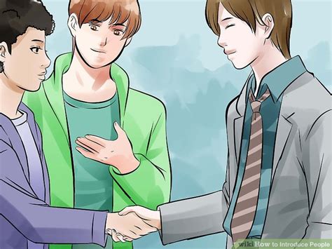 How To Introduce People 11 Steps With Pictures Wikihow