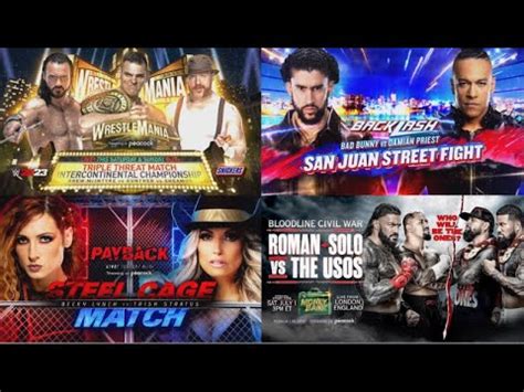 Top Wwe Matches Of Youtube