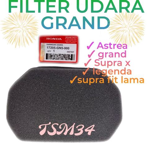 Filter Udara Astrea Grand Busa Filter Saringan Udara Grand Supra X