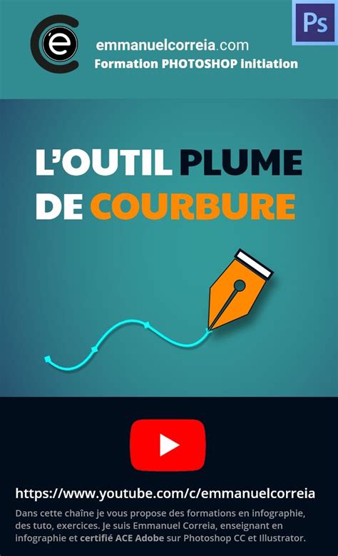 L Outil Plume De Courbure Dans Photoshop Photoshop Formation