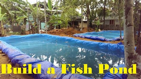 How To Build Fish Pond Fish Farm Madurai Youtube