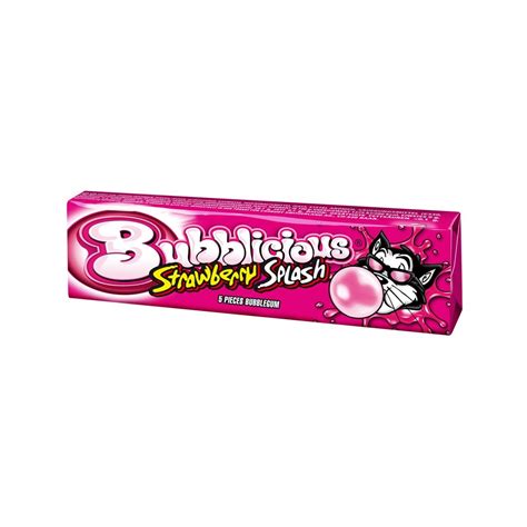 Bubblicious Strawberry Splash Chewing Gum