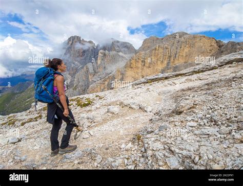 Dolomiti Italy A View Of Dolomites Mountain Range UNESCO World