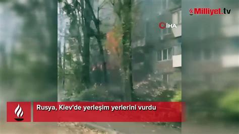 Rusya Kiev de yerleşim yerlerini vurdu Dailymotion Video