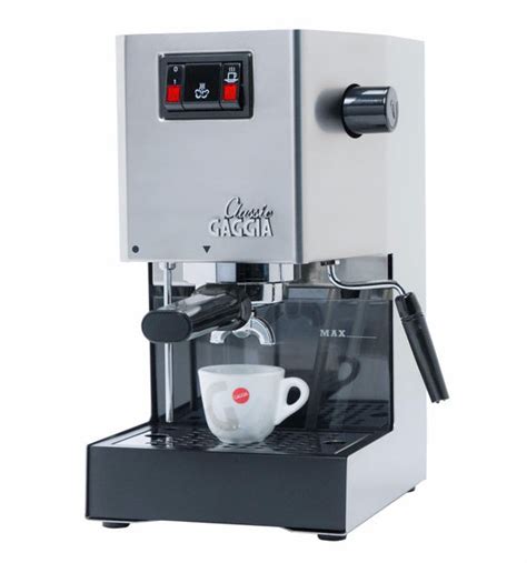 Gaggia Classic Brushed Stainless Steel Semi Automatic Espresso Machine