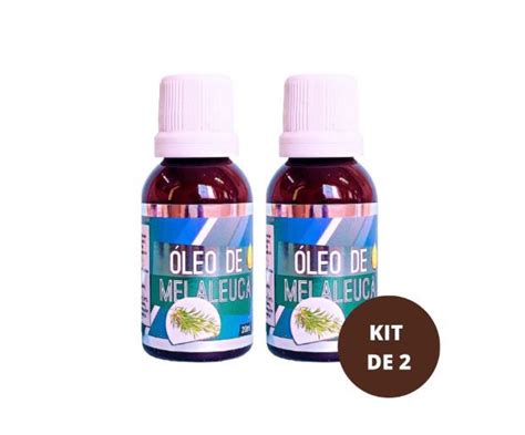 KIT 2 Óleo Vegetal de Melaleuca 20ml E P A Naturais Natukura