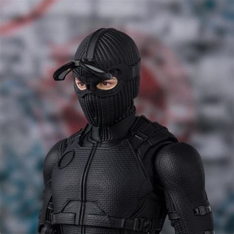 Человек паук Стелс-костюм фигурка: купить игрушку Spider-Man в черном ...