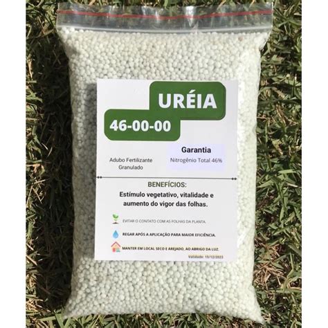 Ur Ia Agr Cola Kg Adubo Fertilizante Para Plantas Hortali As