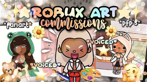 Robux Art Commissions Fanart Pfps Roblox Pfps Custom Fanartspfp