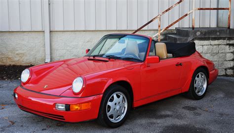 41k Mile 1990 Porsche 911 Carrera Cabriolet G50 For Sale On Bat Auctions Closed On December 4