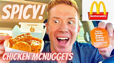 Are Mcdonald S New Spicy Chicken Mcnuggets Even Spicy Fast Food