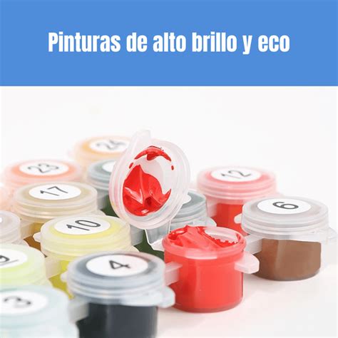 Cuadro para pintar por números personalizado Pintandopornumeros