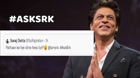 Shah Rukh Khan Ask Srk पठान फिल्म के विवाद के बीच यूज़र ने शाहरुख से