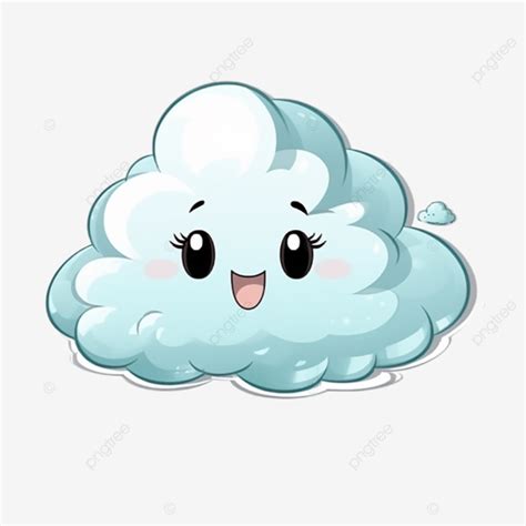 Cute Cloud Drawing Illustration, Clouds, Cute, Illustration PNG ...