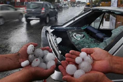 Los Impresionantes Registros Que Dej Una Brutal Tormenta De Granizos